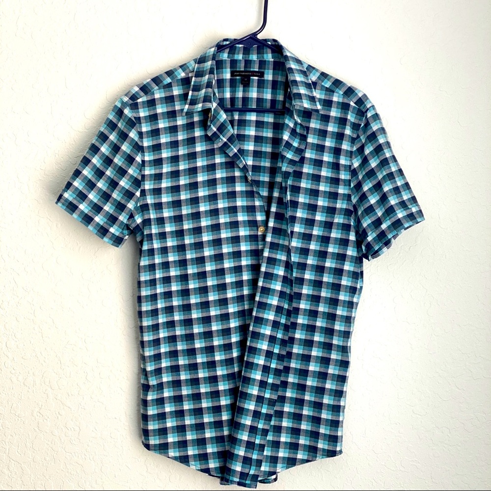 John Varvatos  casual button down